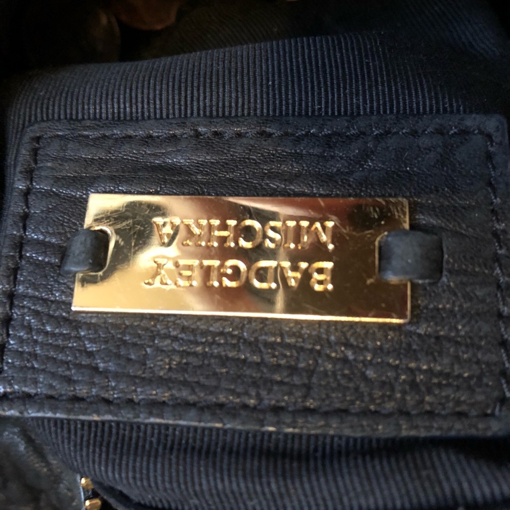 Badgley Mischka Black Shoulder Bag - Picture 8 of 8